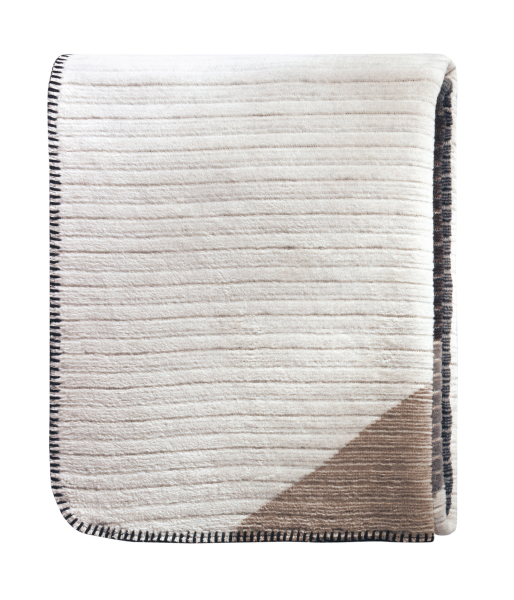 Biederlack Wohn- und Kuscheldecke 'Feel Graphic' 150 x 200 cm Grau
